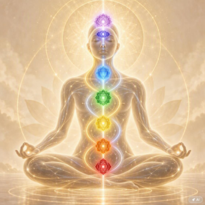 Nadis chakras anatomie subtile énergie corps